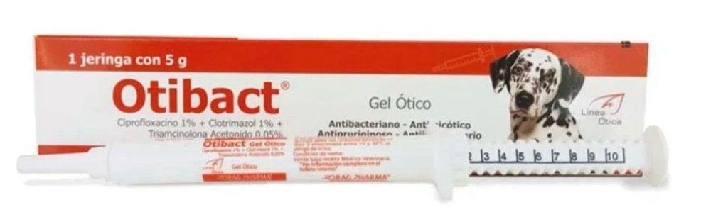 OTIBACT GEL OTICO X5G