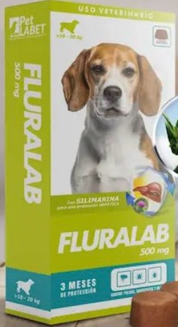 FLURALAB ANTIPULGAS 10 - 20 KG