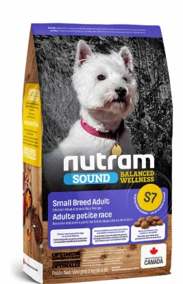 NUTRAM SOUND DRY SMALL BREED ADULT DOG 2K